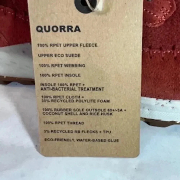 NEW Holo Quorra Red Ecco Suede Fleeced Lined Winter Boots Women’s Sz 11 NWT - Picture 6 of 12